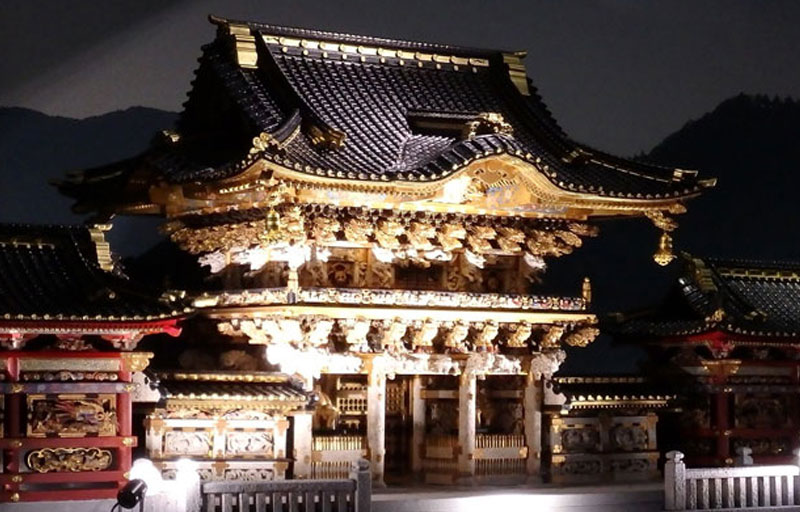 アガペ大鶴美術館（AOM） 世界文化遺産・日光東照宮社殿模型